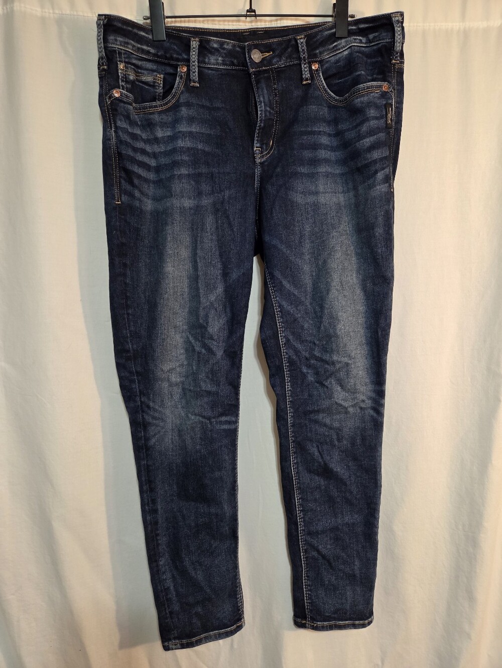 Silver Jeans Suki Skinny Size 18 Dark Blue Women’s Jeans